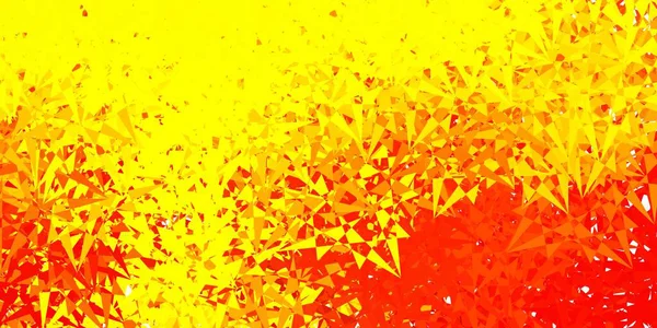 Φόντο Διάνυσμα Ανοιχτό Πορτοκαλί Πολυγωνικές Μορφές Εικονογράφηση Αφηρημένα Πολύχρωμα Σχήματα — Διανυσματικό Αρχείο