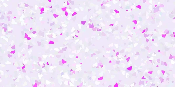 Світло Фіолетовий Векторний Фон Хаотичними Формами Барвисті Абстрактні Форми Градієнтом — стоковий вектор