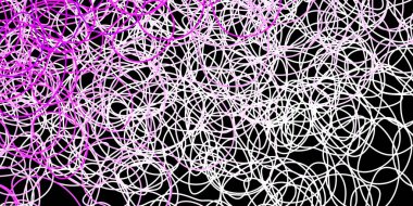 Soyut şekilli koyu mor vektör deseni. Soyut tarzda, gradyan formlarda basit tasarım. Cep telefonları için arka plan.