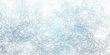 Soyut biçimlere sahip açık mavi vektör şablonu. Soyut tarzda, gradyan formlarda basit tasarım. Reklamlarınız için modern tasarım.