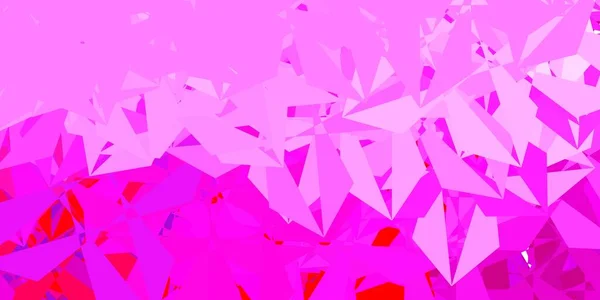 Ljus Lila Rosa Vektor Lutning Polygon Tapet Modern Abstrakt Illustration — Stock vektor