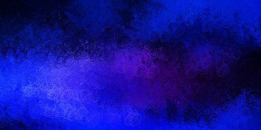 Koyu pembe, daireli mavi vektör şablonu. Parlak renkli ve soyut küreler içeren bir resim. Reklamlarınız için tasarım.