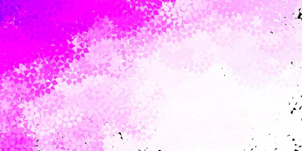 Светло Фиолетовый Векторный Рисунок Многоугольными Формами Выдающаяся Абстрактная Иллюстрация Диапазоном — стоковый вектор