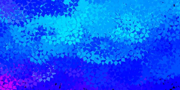 Ανοιχτό Ροζ Μπλε Διανυσματική Διάταξη Τριγωνικές Μορφές Απλό Σχέδιο Αφηρημένο — Διανυσματικό Αρχείο