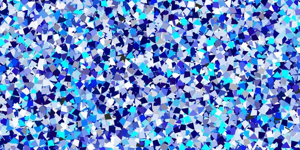Светло Голубой Векторный Фон Линиями Треугольниками Декоративный Дизайн Абстрактном Стиле — стоковый вектор