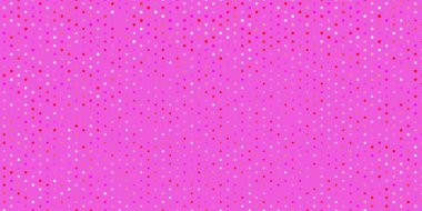 Açık pembe, benekli kırmızı vektör arka plan. Baloncuklu gradyan tarzda soyut dekoratif tasarım. Bir marka kitabı için yeni şablon.