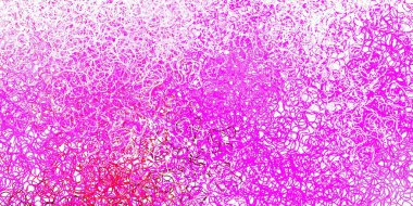 Açık mor, pembe çizgili vektör düzeni. Soyut bir şekilde gradyan eğimli bir tasvir. Reklamlar ve reklamlar için desen.
