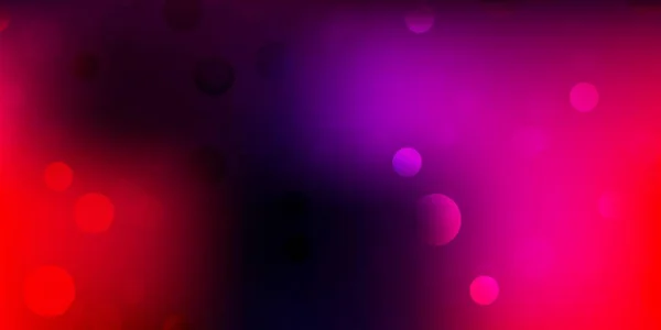 暗いピンク 混沌とした形状の赤いベクトル背景 グラデーションのランダムな形をしたモダンな抽象的なイラスト 広告のためのモダンなデザイン — ストックベクタ