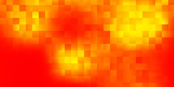 Světle Oranžový Vektorový Obrazec Obdélníky Abstraktní Gradient Ilustrace Jednoduchými Obdélníky — Stockový vektor