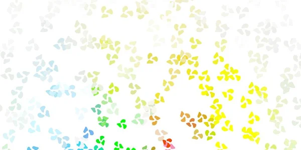 Светлый Многоцветный Векторный Рисунок Абстрактными Формами Красочные Абстрактные Формы Градиентом — стоковый вектор