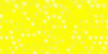 Koronavirüs elementli açık sarı vektör deseni. Değişik tıbbi şekillere sahip renkli soyut çizimler. Sağlık korunması için duvar kağıdı.