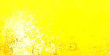 Üçgen formlu açık turuncu vektör düzeni. Üçgen şekilleri soyut bir şekilde renk değişimine sahiptir. Duvar kağıtları için desen.