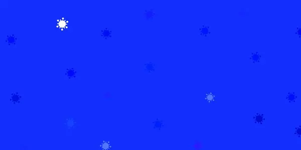 Ανοιχτό Μπλε Διανυσματικό Πρότυπο Σημεία Γρίπης Έξυπνη Απεικόνιση Covid Πινακίδες — Διανυσματικό Αρχείο