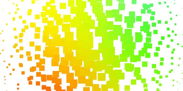 Licht Multicolor Vector Achtergrond Met Rechthoeken Kleurrijke Illustratie Met Gradiënt — Stockvector