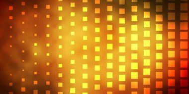 Koyu yeşil, çizgileri ve dikdörtgenleri olan sarı vektör düzeni. Renkli dikdörtgenlerle soyut gradyan çizimi. İş broşürleri, broşürler için desen