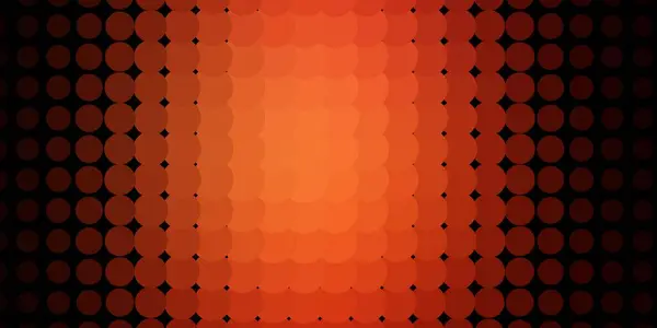 Textura Vectorial Rojo Oscuro Con Discos Ilustración Con Conjunto Brillantes — Vector de stock