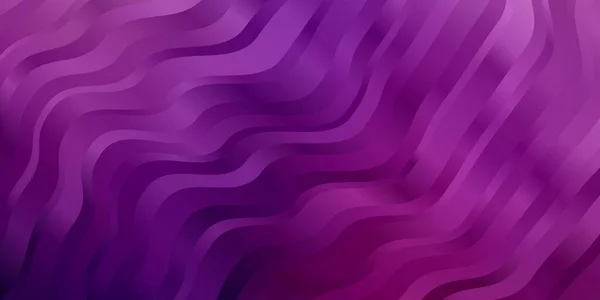Modèle Vectoriel Violet Clair Rose Avec Lignes Illustration Colorée Avec — Image vectorielle