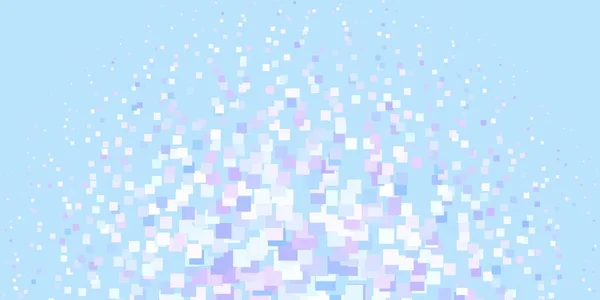 Светло Розовая Синяя Векторная Компоновка Линиями Прямоугольниками Абстрактная Градиентная Иллюстрация — стоковый вектор