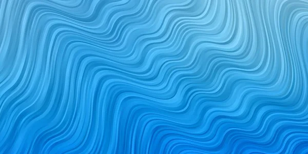 Светло Синий Векторный Фон Мокрыми Линиями Градиентная Иллюстрация Простом Стиле — стоковый вектор