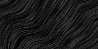 Koyu mavi, kıvrımlı yeşil vektör dokusu. Bükülmüş çizgileri olan yepyeni renkli bir çizim. İş broşürleri, broşürler için desen