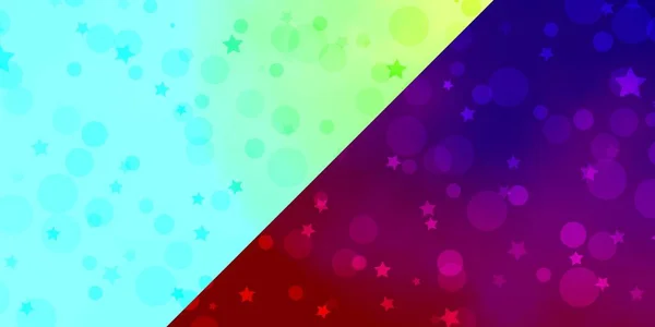 Textura Vectorial Con Círculos Estrellas Ilustración Abstracta Brillo Con Gotas — Vector de stock