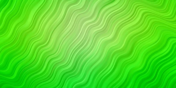 Textura Vetorial Verde Claro Com Curvas Ilustração Estilo Abstrato Com — Vetor de Stock