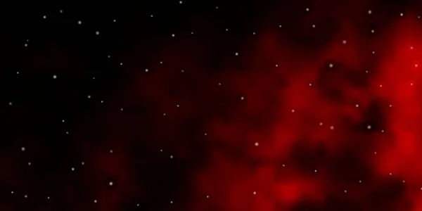 Ciemnoczerwony Układ Wektora Jasnymi Gwiazdami Nowoczesna Geometryczna Abstrakcyjna Ilustracja Gwiazdami — Wektor stockowy