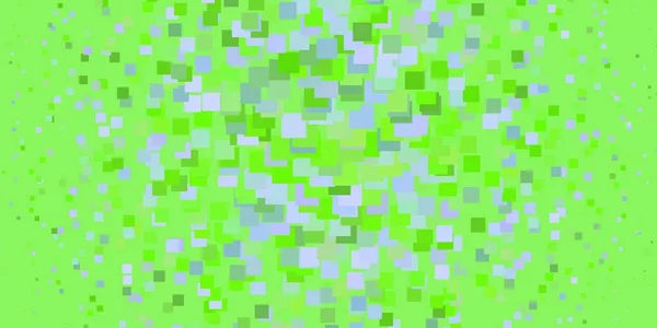 Rose Clair Fond Vectoriel Vert Dans Style Polygonal Illustration Colorée — Image vectorielle