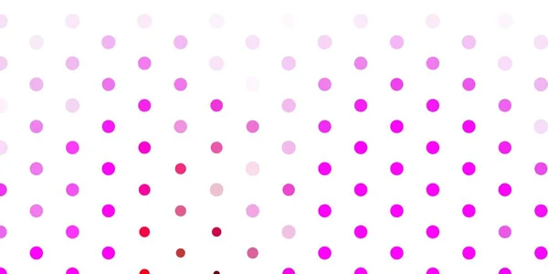 Светло Фиолетовый Розовый Векторный Рисунок Сферами Абстрактные Красочные Диски Простом — стоковый вектор