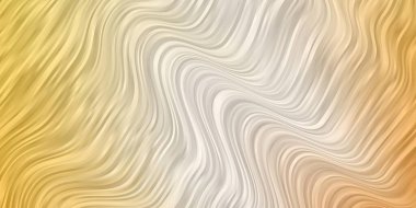 Açık Turuncu Arkaplan ve eğriler. Çizgili soyut gradyan çizimi. Posterleriniz ve afişleriniz için en iyi tasarım.