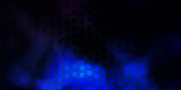 Темний Blue Векторний Шаблон Прямокутниках — стоковий вектор