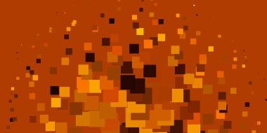 Açık Turuncu vektör arkaplanı çokgen biçiminde. Gradyan dikdörtgenleri ve kareleri olan renkli çizimler. Web siteleri, iniş sayfaları için desen.