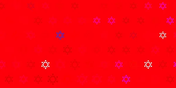 Tessitura Vettoriale Rosso Scuro Con Simboli Della Malattia Illustrazione Astratta — Vettoriale Stock