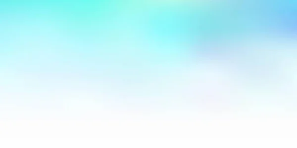 Светло Голубой Зеленый Вектор Размытый Фон Красочная Иллюстрация Градиентом Абстрактном — стоковый вектор
