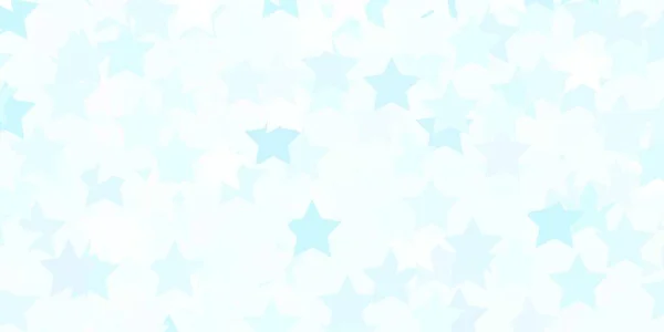 Parlak yıldızlı hafif BLUE vektör düzeni.