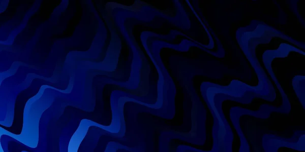 Σκούρο Μπλε Διάνυσμα Φόντο Καμπύλες — Διανυσματικό Αρχείο