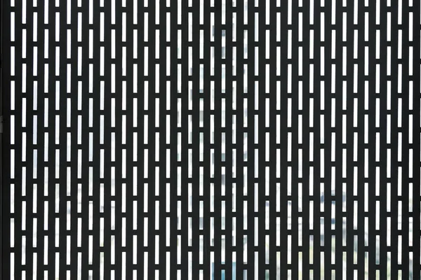 Arquitetura Grade Aço Silhueta Abstrata Design Textura Para Fundo — Fotografia de Stock