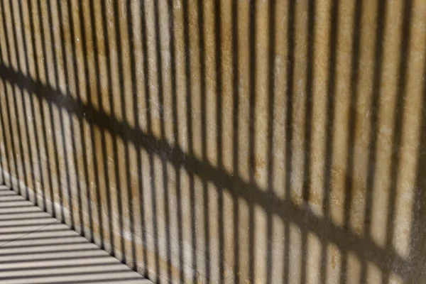 Abstract Light Shadow Architecture Detail Concrete Wall — Stock Photo, Image