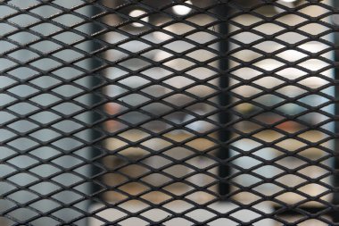 Soyut siluet çelik kılavuz Mimarlık - doku tasarım arka planı için