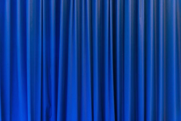 Cortina azul - uso para el fondo —  Fotos de Stock