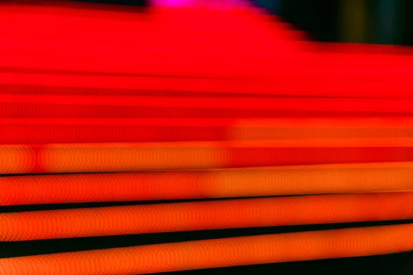 Абстрактний розмитий ефект лінії червоного кольору боке зі сходів — стокове фото