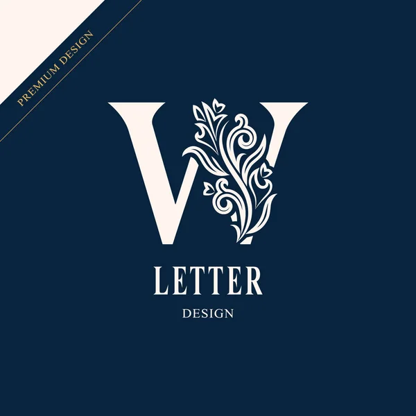 エレガントな手紙 みやびやかロイヤル スタイル カリグラフィの美しいロゴ ブック デザイン ブランド ビジネス カード レストラン — ストックベクタ