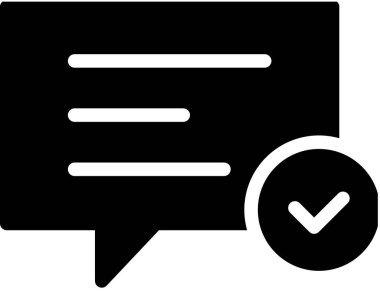 ileti simgesi, vektör illüstrasyonu