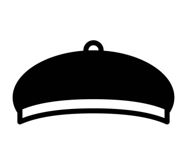 şık şapka vektör ilüstrasyonu 