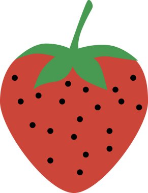 Organik gıdaların vektör çizimi