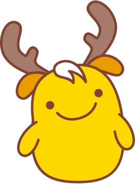 Gülümseme ifadesi yüz ifadeleri vektör illüstrasyonu