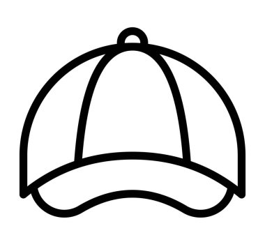 şık şapka vektör ilüstrasyonu 