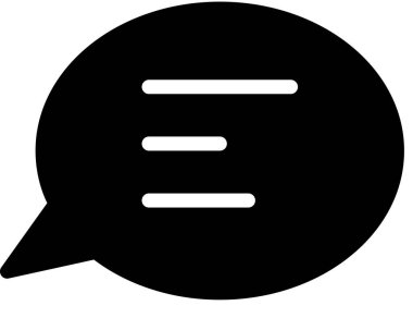 ileti simgesi, vektör illüstrasyonu