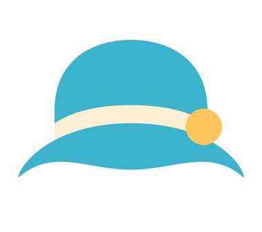 şık şapka vektör ilüstrasyonu 