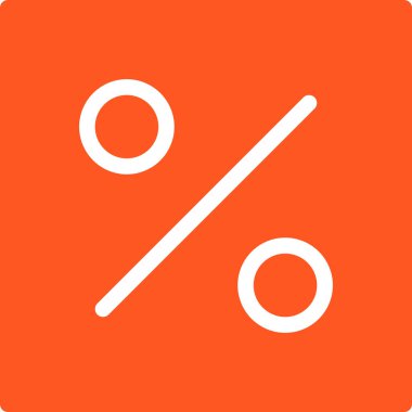 yüzde web simgesi vektör resimleme arkaplanı 